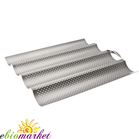 Bagett sütőforma 4db-os 38x33cm Ibili