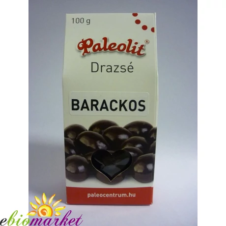 Barackos drazsé 100g dobozos Paleolit