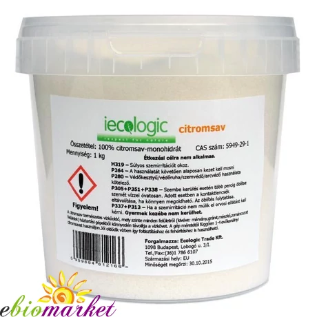 IECOLOGIC CITROMSAV 1KG