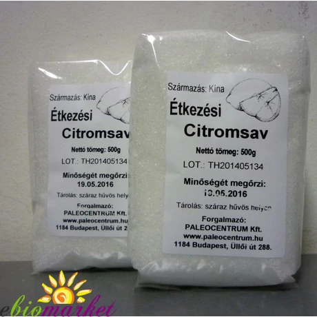  PALEOLIT CITROMSAV ÉTKEZÉSI 500G
