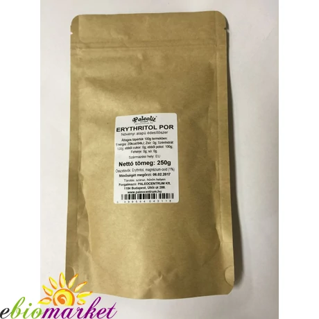 Erythritol por magnéziummal 250g Paleolit