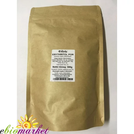 PALEOLIT ERYTHRITOL POR 500G ERITRIT POR MAGNÉZIUMMAL