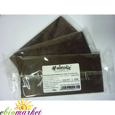 Étcsokoládé tábla xilittel 100g Paleolit
