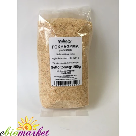 Fokhagyma granulátum 250g Paleolit
