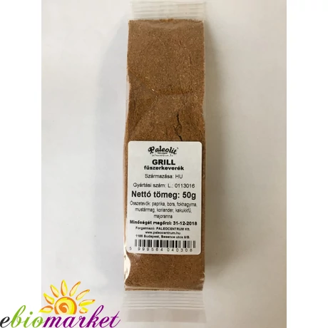 Grill fűszerkeverék 50g Paleolit