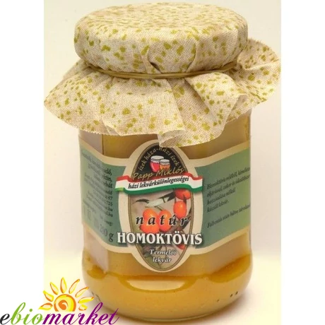 Homoktövis lekvár 200g natúr