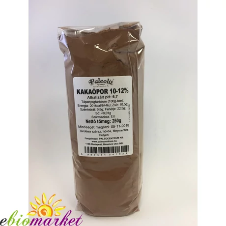 PALEOLIT KAKAÓPOR 10-12% 250G NATÚR