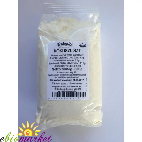 Kókuszliszt BOPP 300g Paleolit