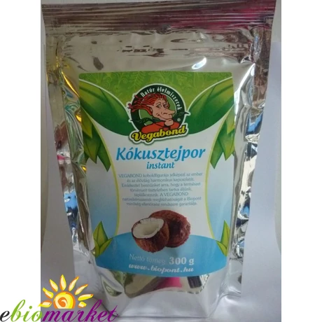 Kókusztejpor 300g instant Vegabond