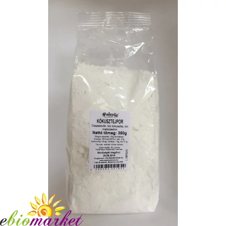 PALEOLIT KÓKUSZTEJPOR 350G