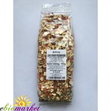 PALEOLIT LEVES GYÖNGYE ZÖLDSÉGMIX 150G