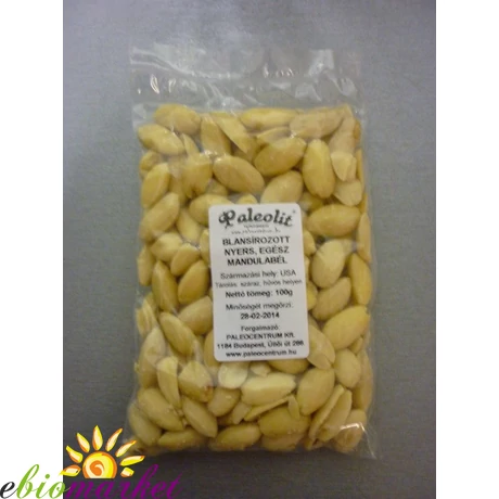 Mandulabél blans, nyers, egész 100g