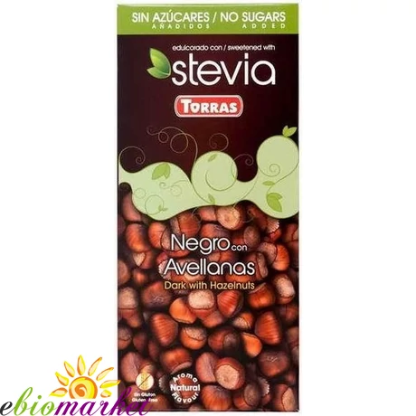 Mogyorós étcsokoládé 125g TORRAS