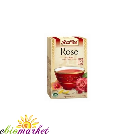 RÓZSA TEA BIO 17X2G YOGI