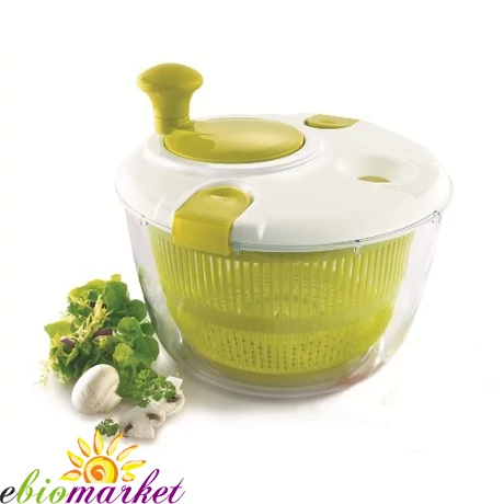 Salátacentrifuga, tekerős 24cm Ibili