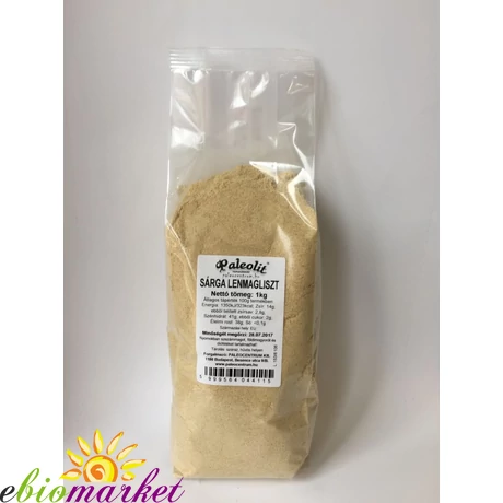 PALEOLIT SÁRGA LENMAG LISZT 1KG PRÉSELVÉNYBŐL
