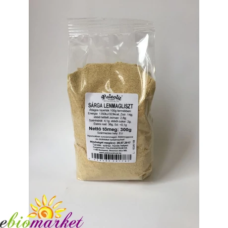 Sárga lenmagliszt BOPP 300g Paleolit