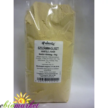 PALEOLIT SZEZÁMMAG PRÉSELVÉNY LISZT 1KG HÁNTOLT, FEHÉR