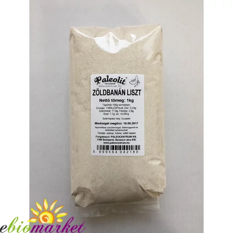 Zöldbanán liszt 1kg Paleolit