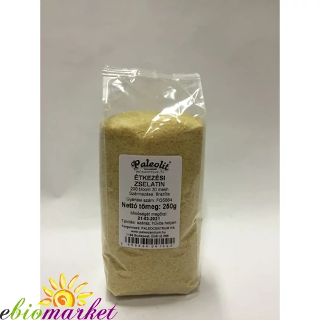 PALEOLIT ZSELATIN ÉTKEZÉSI (MARHA) 250G 200 BLOOM