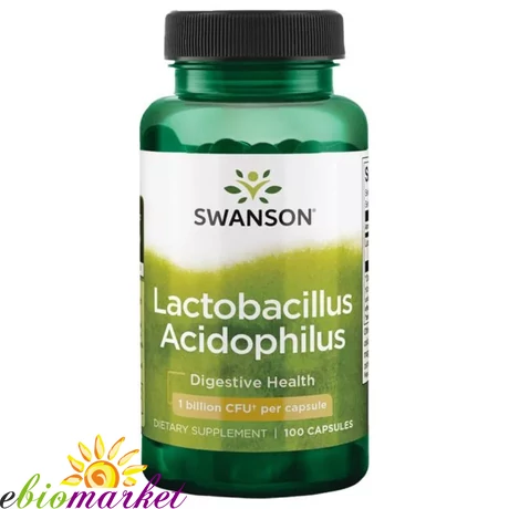 SWANSON LACTOBACILLUS ACIDOPHILUS 1 MRD CFU/KAPSZULA 100 KAPSZULA