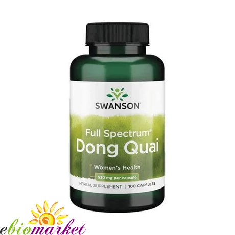 SWANSON DONG QUAI (KÍNAI ANGYALGYÖKÉR) 530MG 100 KAPSZULA