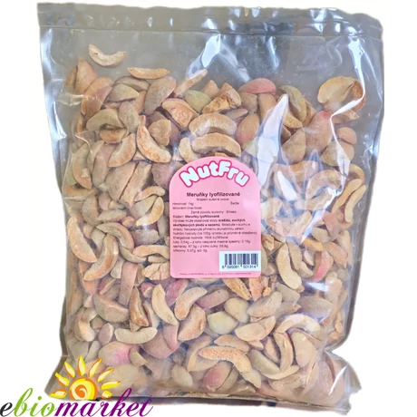 PALEOLIT LIOFILIZÁLT SÁRGABARACK 1KG SZELETEK LÉDIG APRICOT FREEZE-DRIED