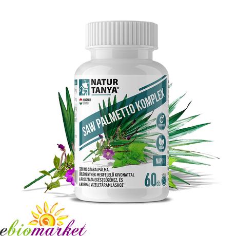 NATUR TANYA SZERVES SAW PALMETTO (FŰRÉSZPÁLMA, SZABALPÁLMA) 60DB