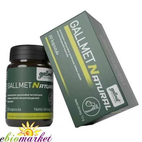 GALLMET-NATURAL 30DB EPESAV KAPSZULA