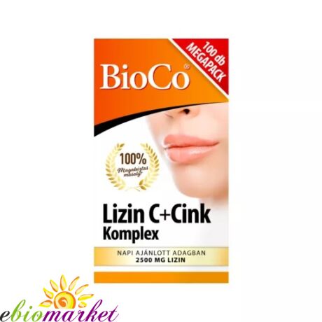 BIOCO LIZIN C+CINK KOMPLEX MEGAPACK 100 TABLETTA