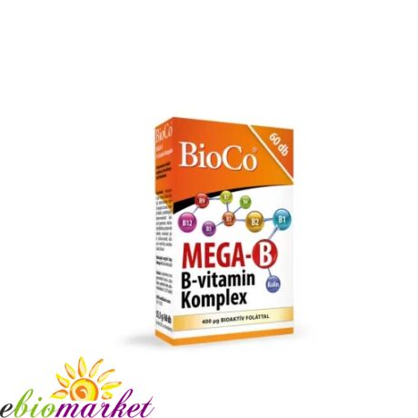BIOCO MEGA-B B-VITAMIN KOMPLEX 60DB FILMTABLETTA