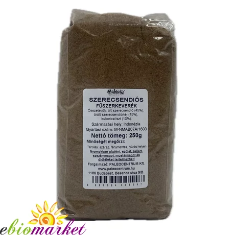 PALEOLIT SZERECSENDIÓS FŰSZERKEVERÉK 250G NUTMEG GROUND COMPOUND