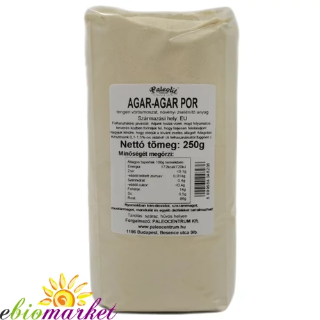 PALEOLIT AGAR-AGAR POR 250G