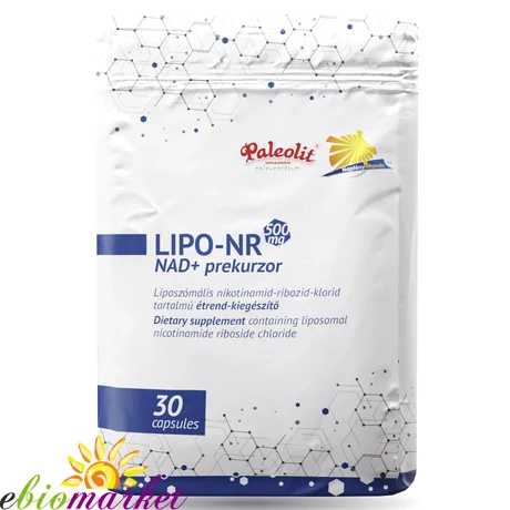 PALEOLIT LIPO-NR NAD+ PREKURZOR 500MG 30 DB KAPSZULA