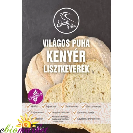 SZAFI FREE VILÁGOS PUHA KENYÉR 5KG LISZTKEVERÉK