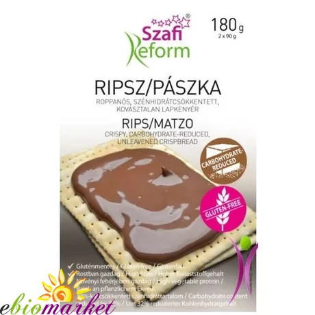 SZAFI REFORM GLUTÉNMENTES RIPSZ/PÁSZKA 180G
