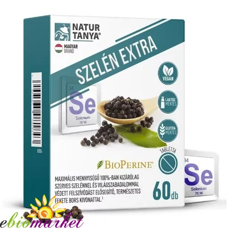 NATUR TANYA® SZELÉN EXTRA 100MCG 60DB TABLETTA