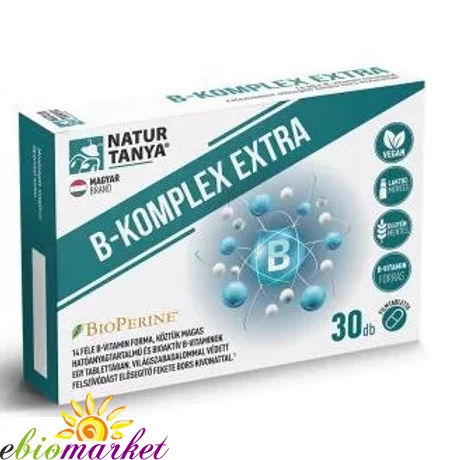 NATUR TANYA® B-KOMPLEX EXTRA 30DB FILMTABLETTA