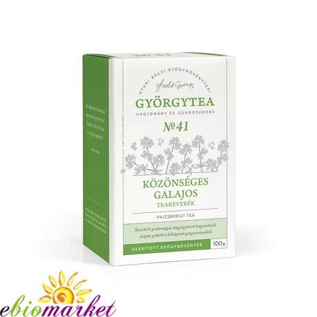 GYÖRGYTEA KÖZÖNSÉGES GALAJOS 100G TEAKEVERÉK PAJZSMIRIGY TEA NO.41