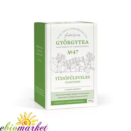 GYÖRGYTEA TÜDŐFŰLEVELES TEAKEVERÉK 100G A TOROK BARÁTJA NO.47