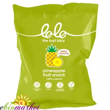 LOLO ANANÁSZ SNAP 25G 100% NATÚR ANANÁSZ THE FRUIT FAIRY