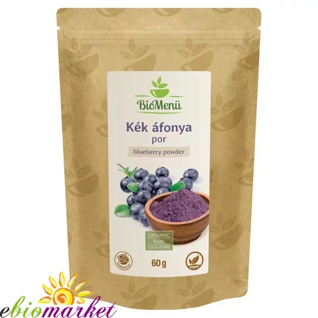 BIOMENÜ BIO KÉK ÁFONYA POR 60G