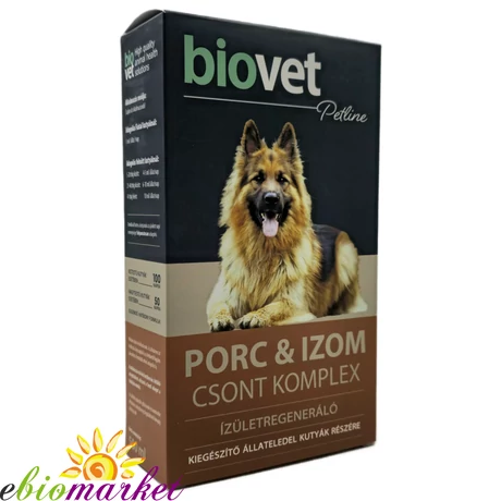 BIOVET PORC &amp; IZOM CSONT KOMPLEX 275ML ÍZÜLETREGENERÁLÓ KUTYÁK