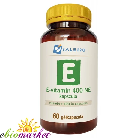 E-VITAMIN 400 NE GÉLKAPSZULA 60DB CALEIDO