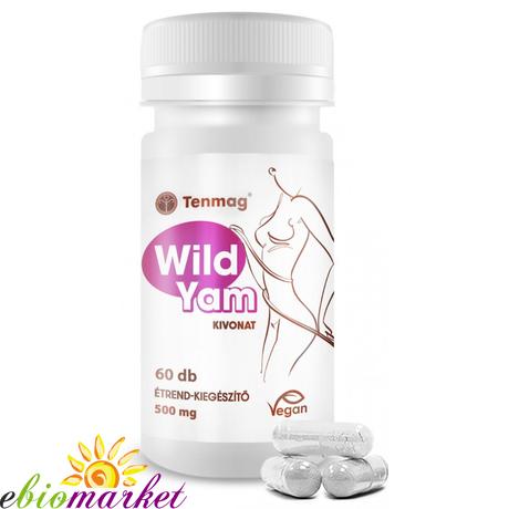 WILD YAM KIVONAT 500MG TENMAG 60DB KAPSZULA
