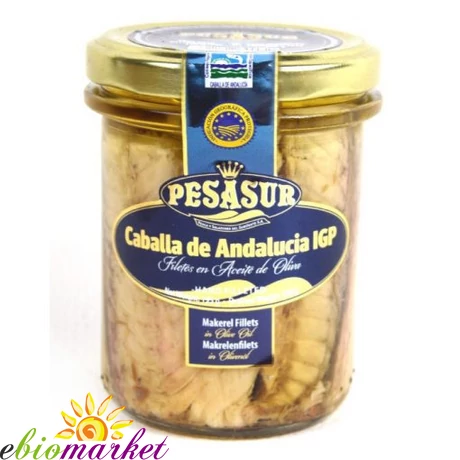 MAKRÉLA FILÉ OLÍVAOLAJBAN 212ML/195G PESASUR