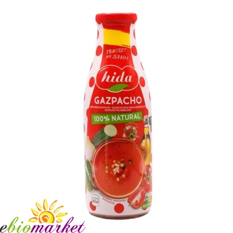 HIDA GAZPACHO 750ML TRADICIONÁLIS SPANYOL LEVES (KÉSZÉTEL)