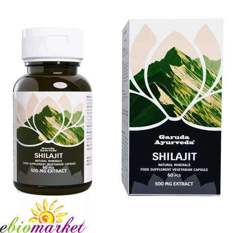 GARUDA AYURVEDA SHILAJIT 500MG 60DB VEGETÁRIÁNUS KAPSZULA