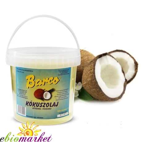 Kókuszolaj (vödrös) 1l Barco