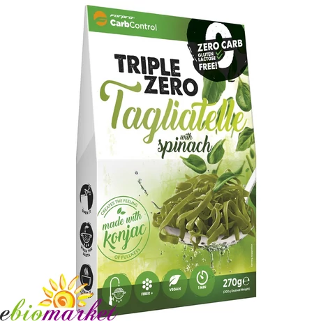 SPENÓTOS SZÉLESMETÉLT KONJAC TÉSZTA 270G TRIPLE ZERO